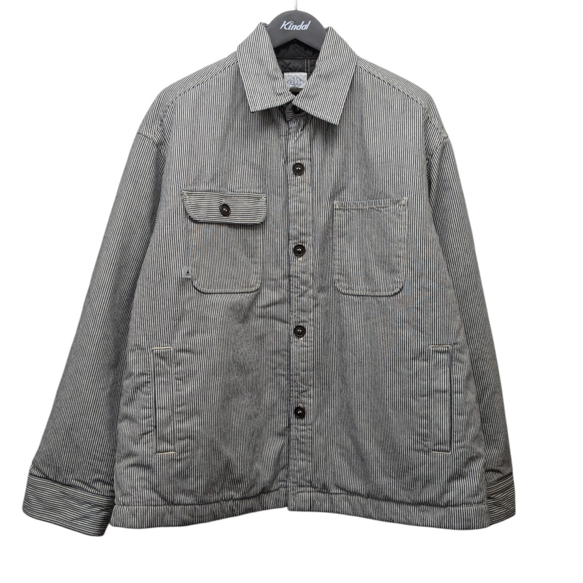 DESCENDANT×POST O'ALLS 25AWCRA90 HICKORY STRIPE JACKET POST O'ALLS