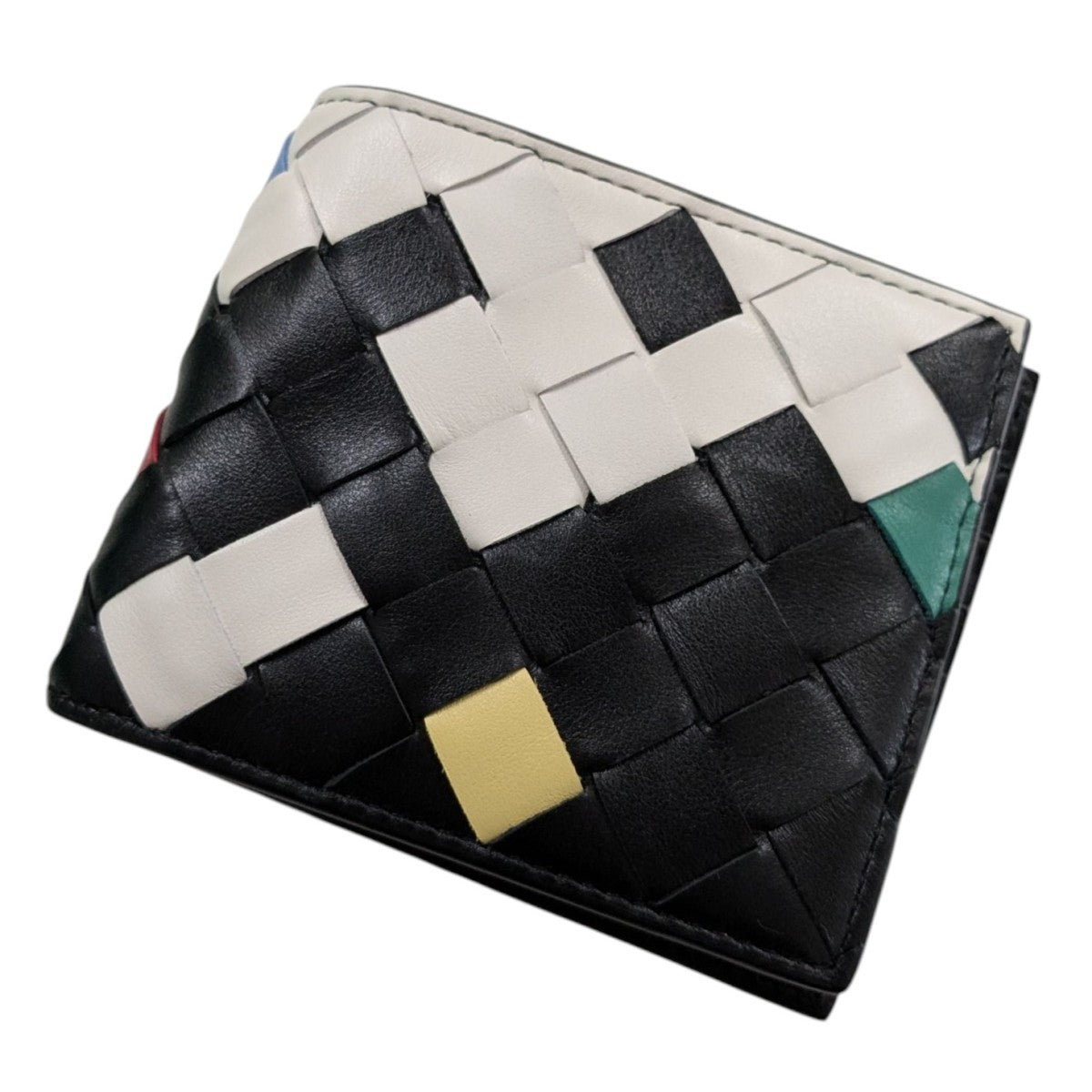 【美品】　Bottega Veneta スモール イントレチャート ウォレット BOTTEGA VENETA(ボッテガヴェネタ) イントレチャートスモール