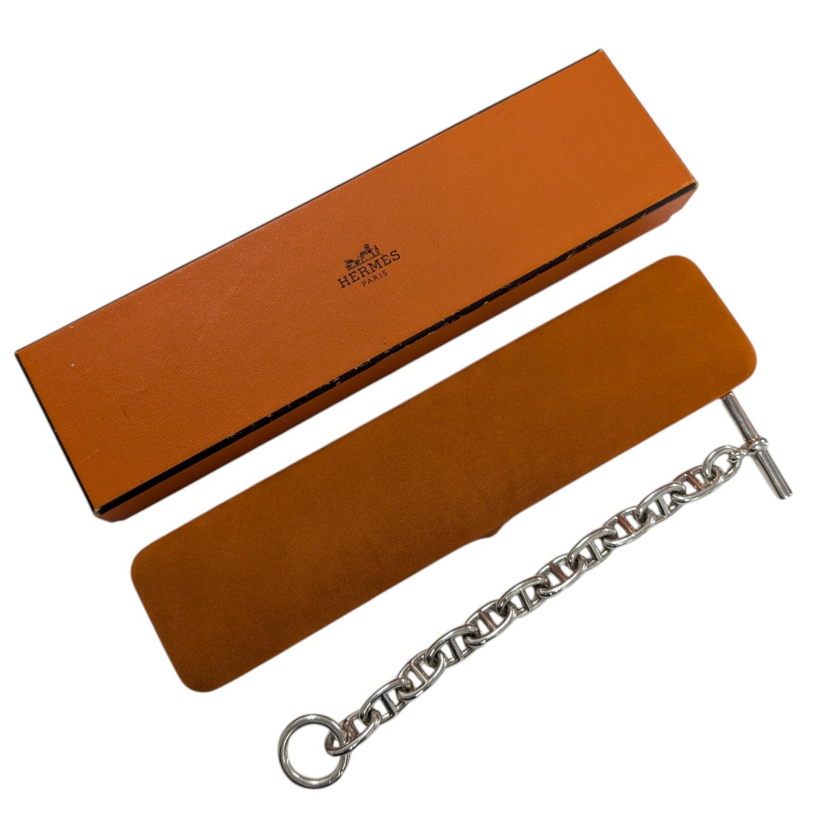 HERMES(エルメス) マルジェラ期 シェーヌダンクルTGMブレスレット 11 