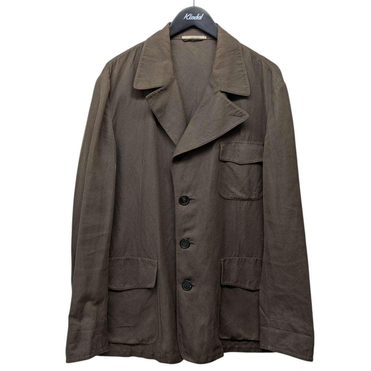 hermes/リネンジャケット HERMES(エルメス) コットン×リネンジャケット ブラウン サイズ 52