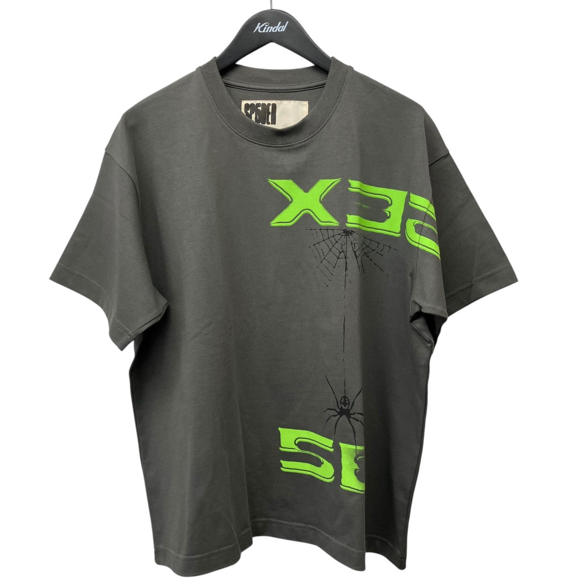 SP5DER(スパイダー) SEX Tシャツ グレー サイズ M｜【公式】カインド