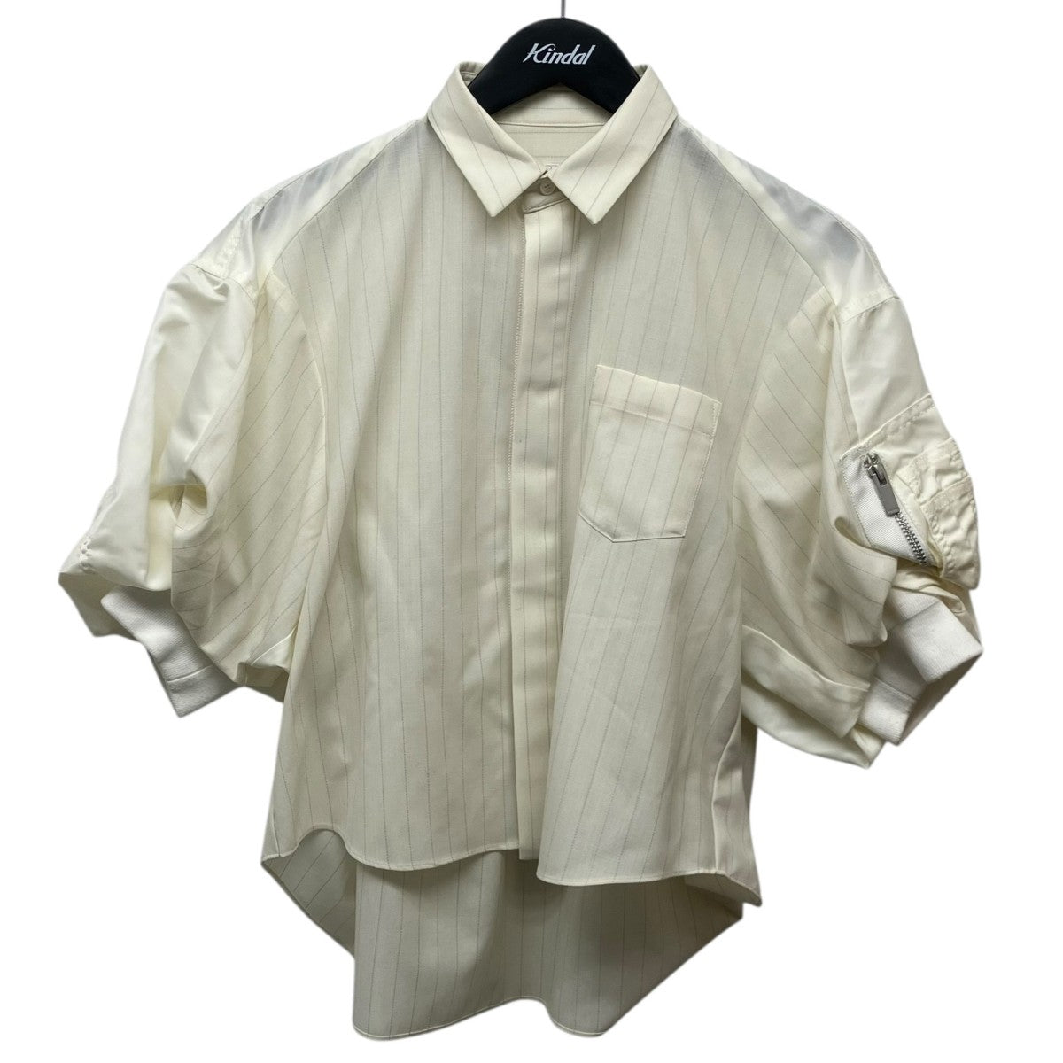 24SS「Chalk Stripe Shirt」チョークストライプシャツ