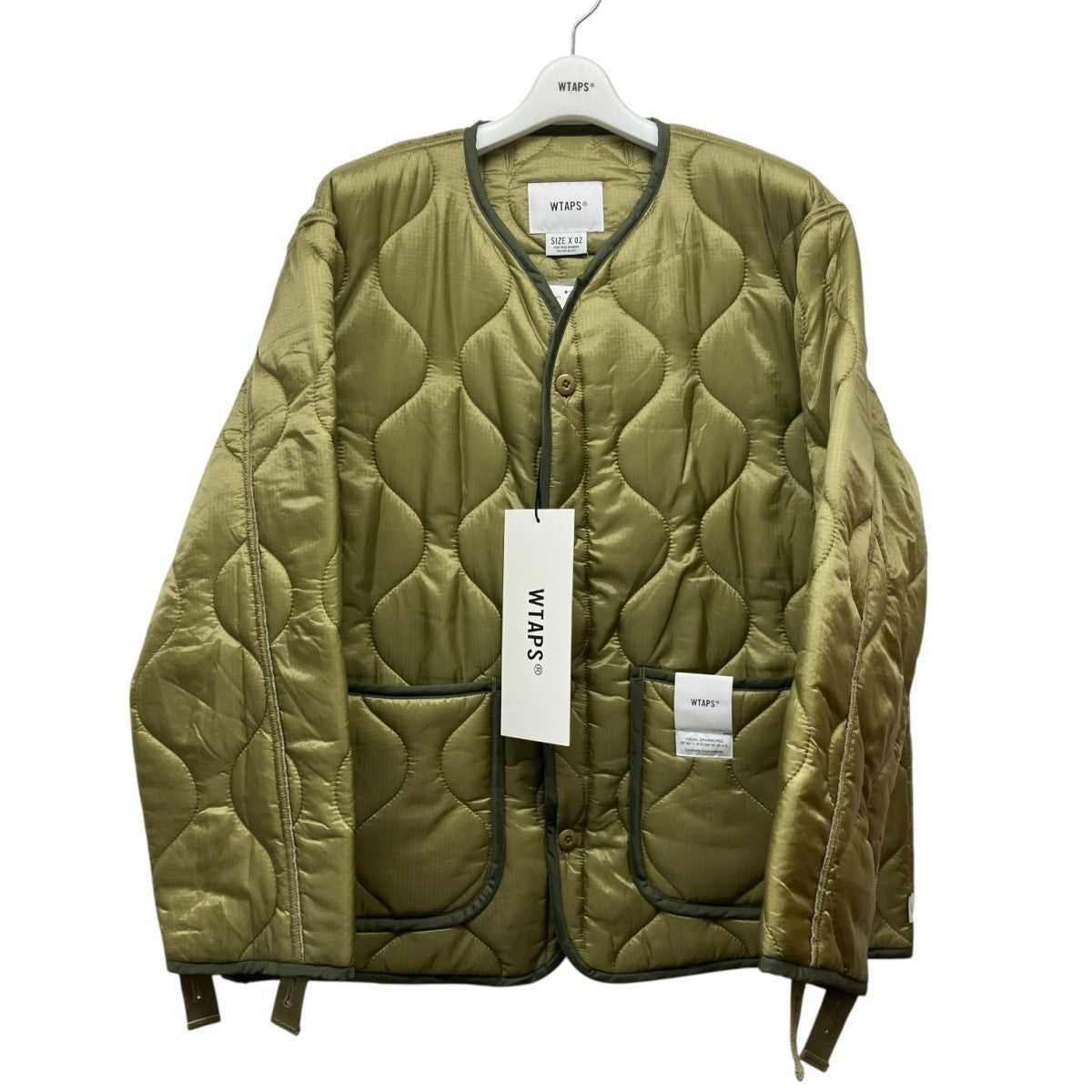 キルティングナイロンリップストップジャケット241CWDT-JKM02 WLJ NYLON RIPSTOP JACKET