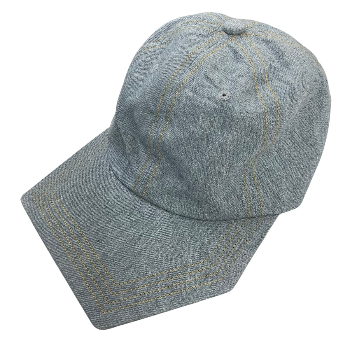 KIJIMA TAKAYUKI(キジマタカユキ) RECYCLED DENIM PENTAGON VISOR