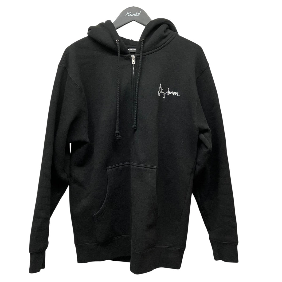 DIll Collage Zip HoodieアートワークプリントZIP UPパーカー