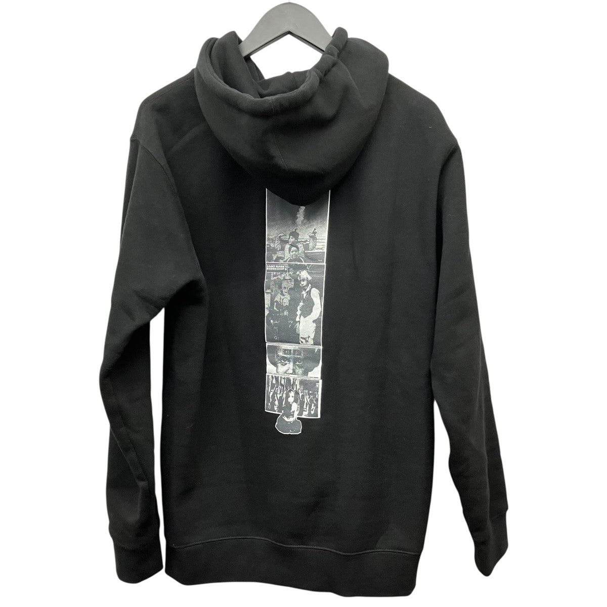 DIll Collage Zip HoodieアートワークプリントZIP UPパーカー