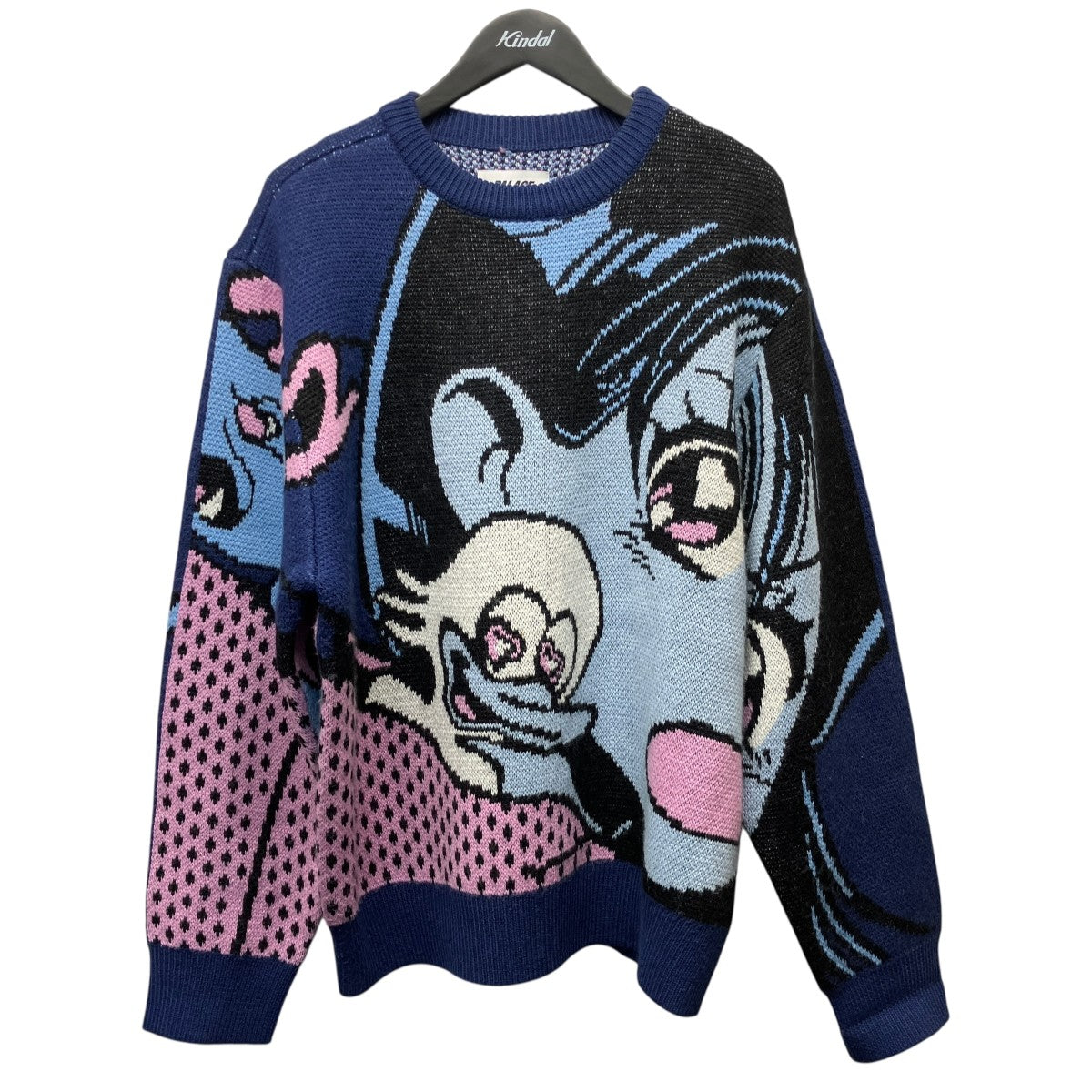 REAR VIEW KNITグラフィックデザインセーター