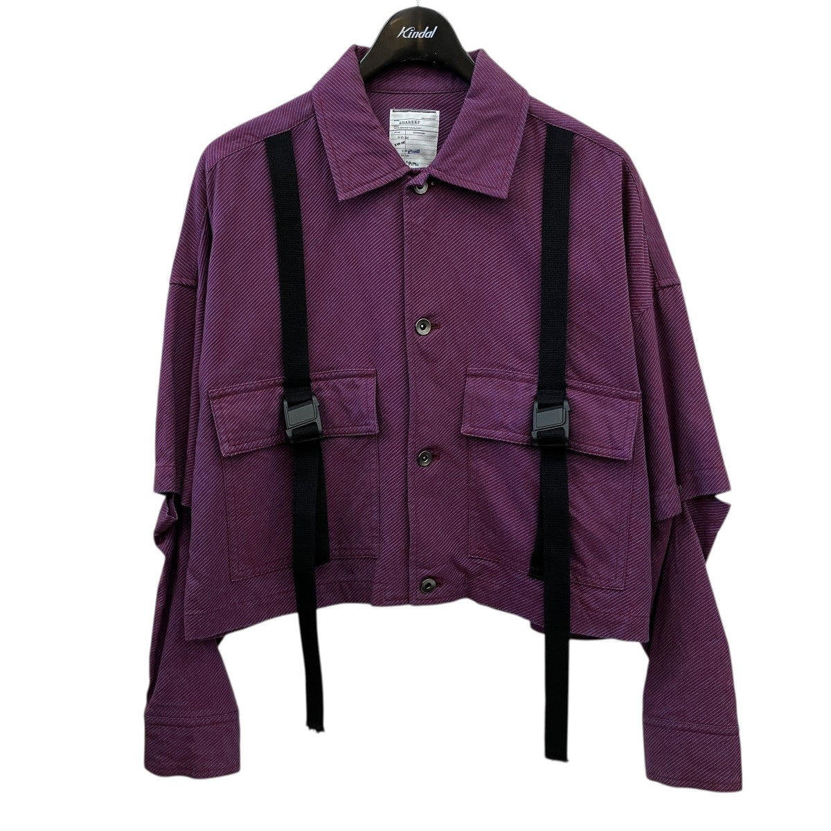 SHAREEF(シャリーフ) SHORT SHIRTS BLOUSONショートシャツブルゾン 