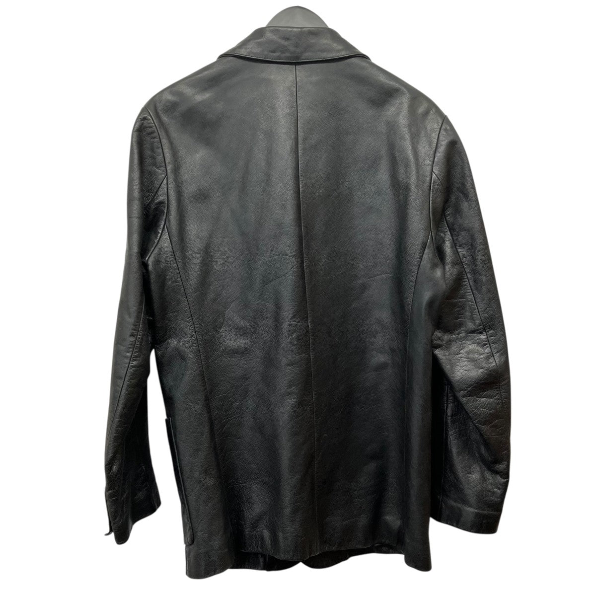 ノッチドラペル3Bレザージャケット