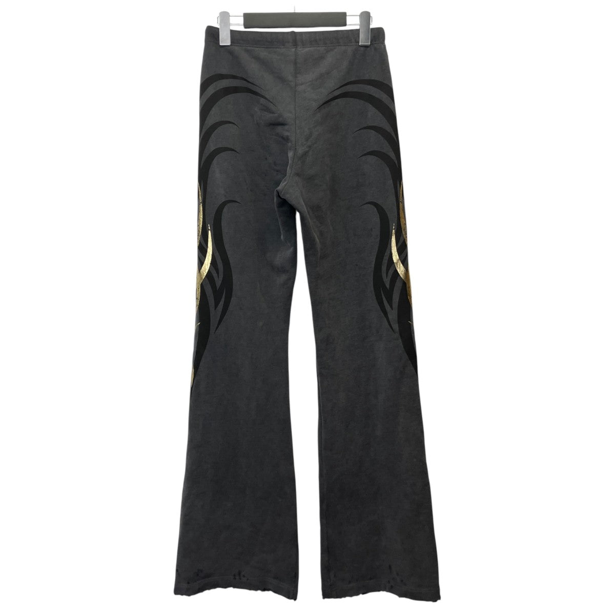 25SSTacky Gold Baggyダメージ加工ラインストーンスウェットパンツ806207 TRVR6