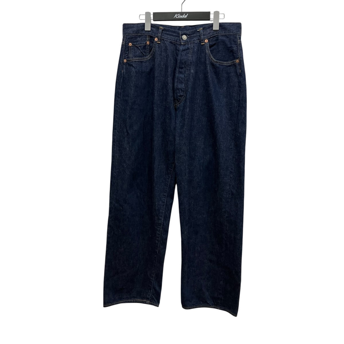 COMOLI(コモリ) 22SS5PデニムパンツV01-03008 V01-03008 インディゴ 