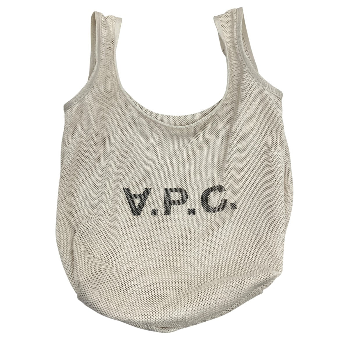 A．P．C．(アーペーセー) メッシュトートバッグ ベージュ サイズ FREE