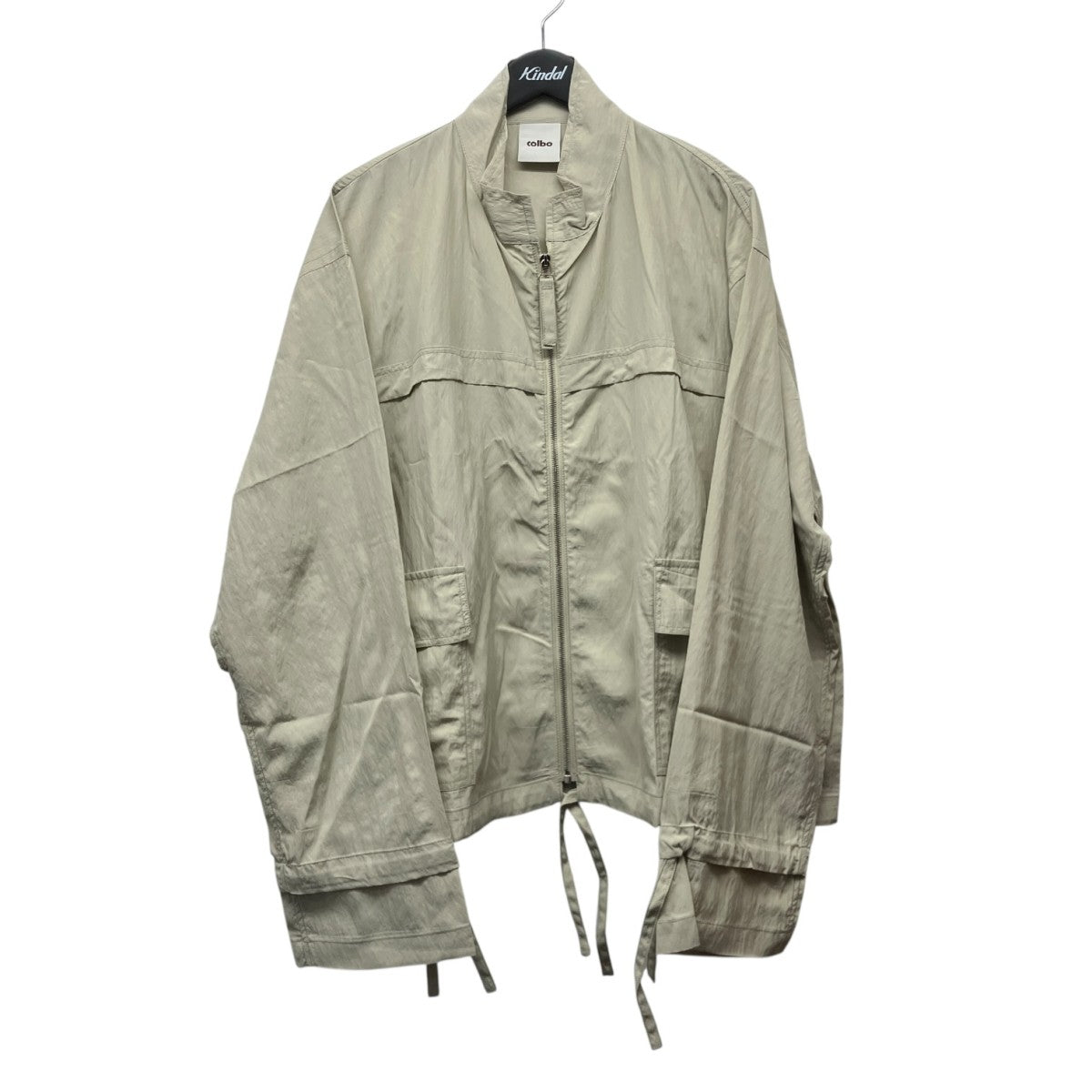 Hooded Shirtヴィスコースジップアップジャケット