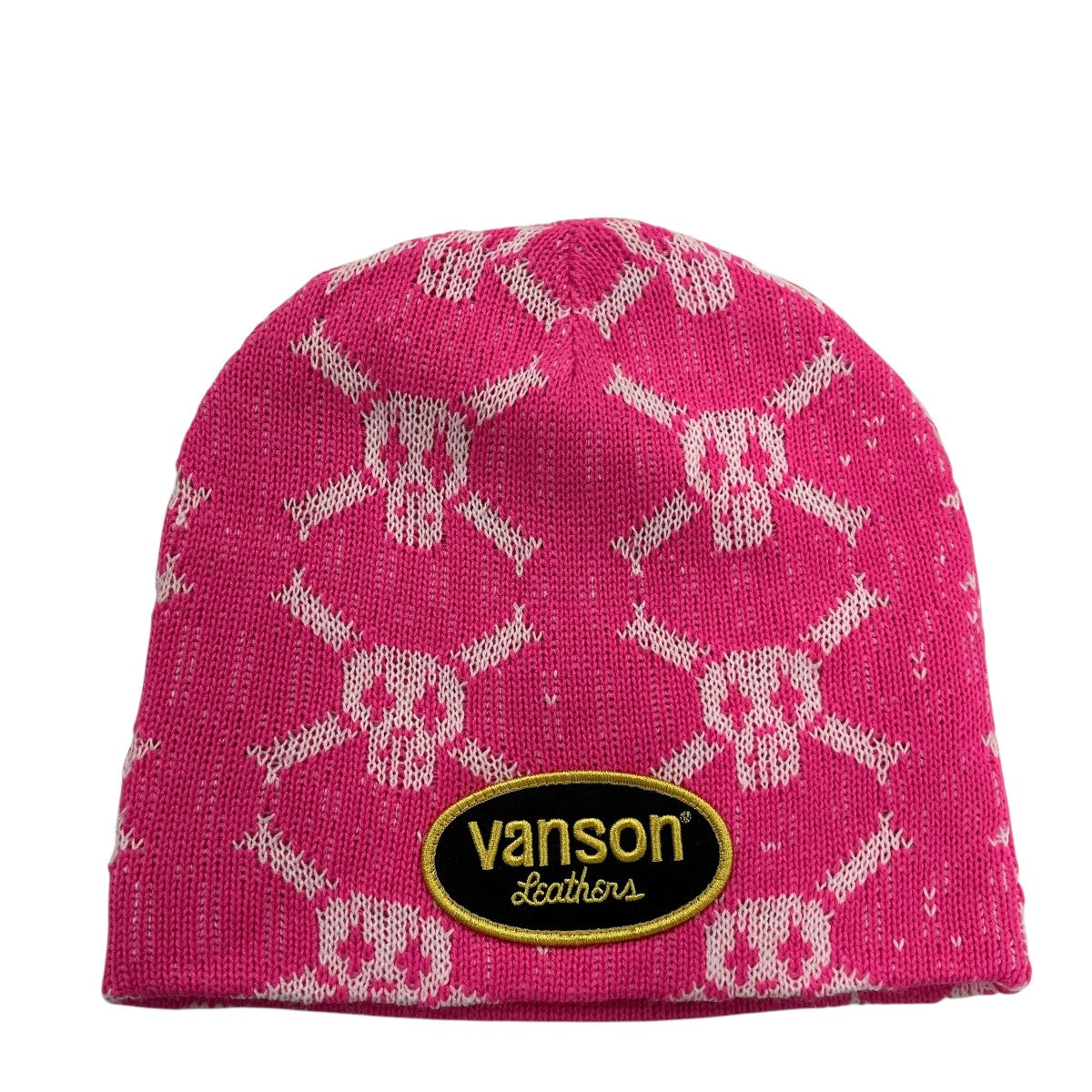 26AWVanson Leathers Skull Beanieスカルビーニー