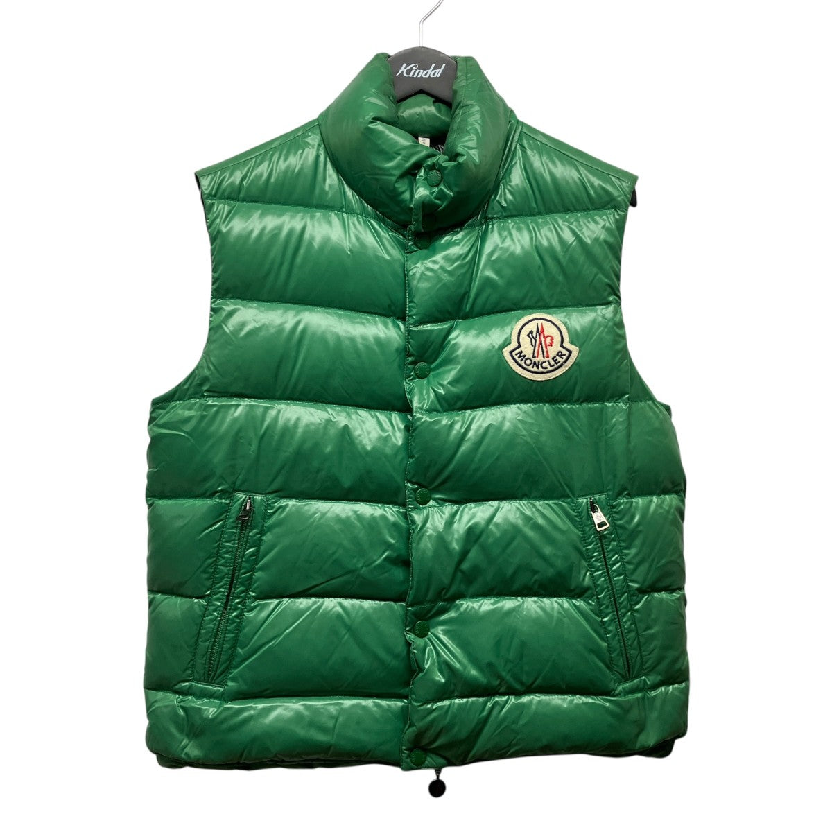 MONCLER グリーン ダウンベスト MONCLER(モンクレール) TIBETダブルジップダウンベスト820914330265