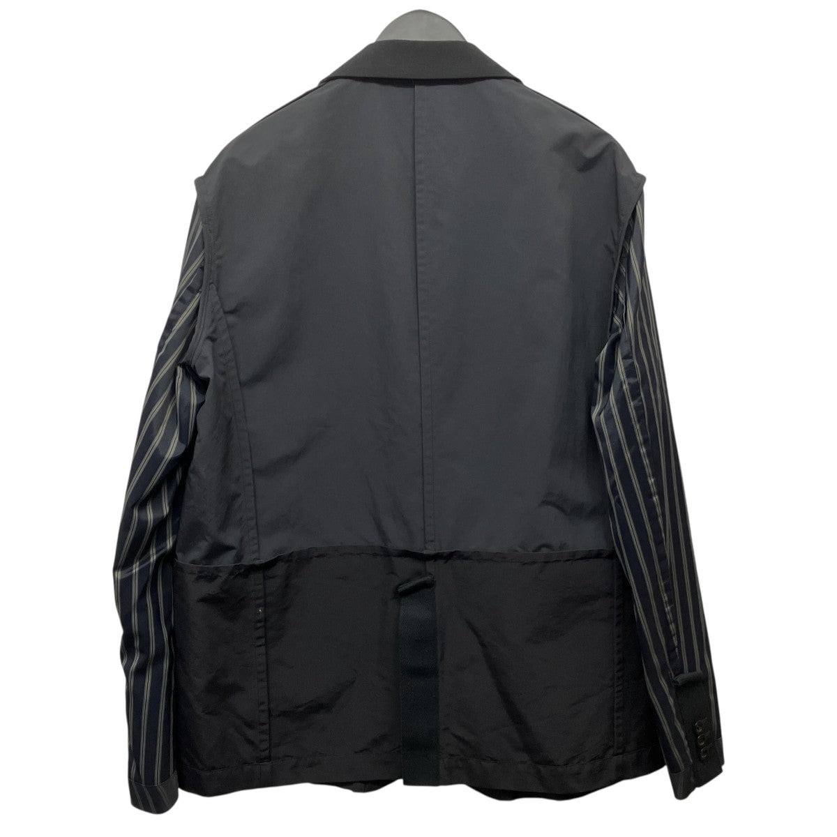 24SSSuiting Jacketストライプ切替テーラードジャケット24-03265M