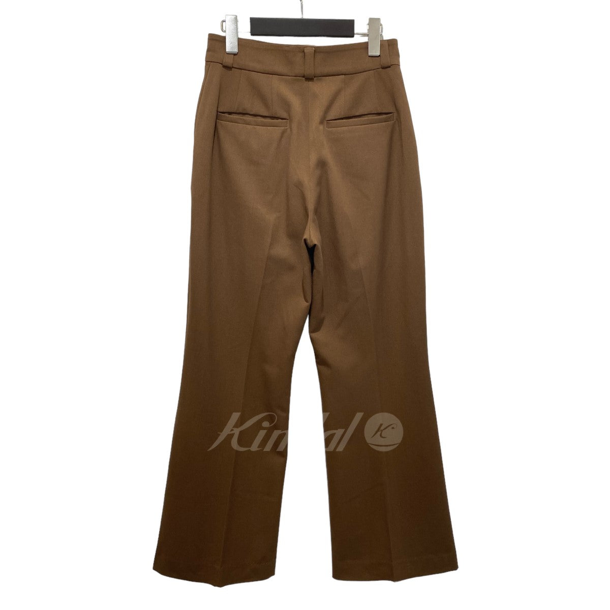 21AW センタープレスフレアパンツ