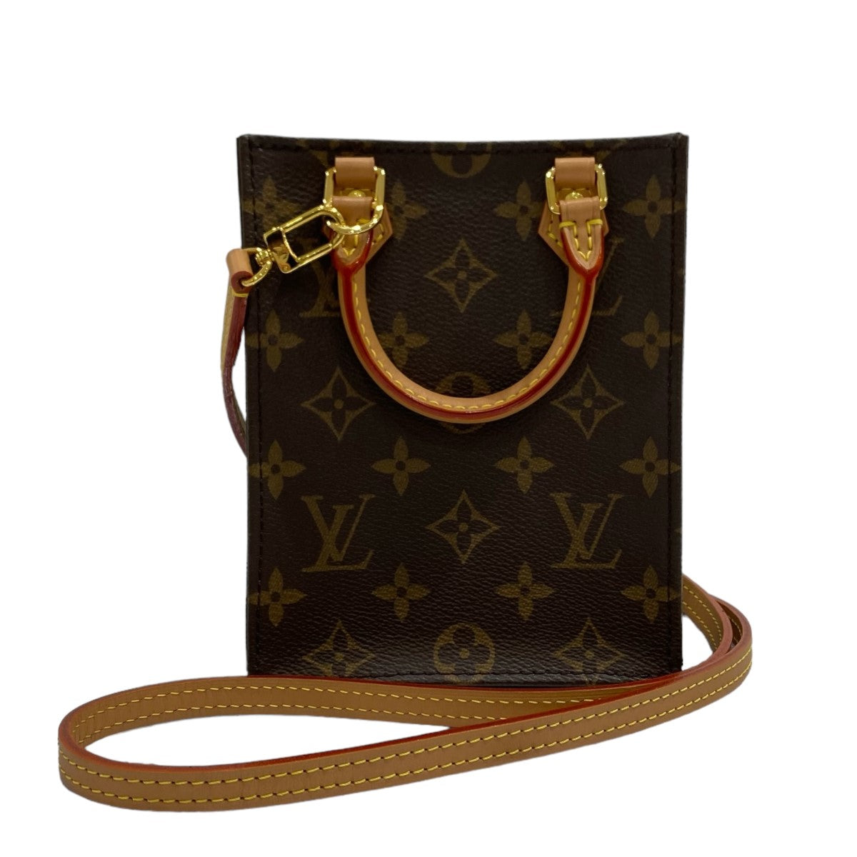 LOUIS VUITTON(ルイヴィトン) プティット・サックプラ モノグラム M81295／SP4290 ブラウン｜【公式】カインドオルオンライン  ブランド古着・中古通販【kindal】