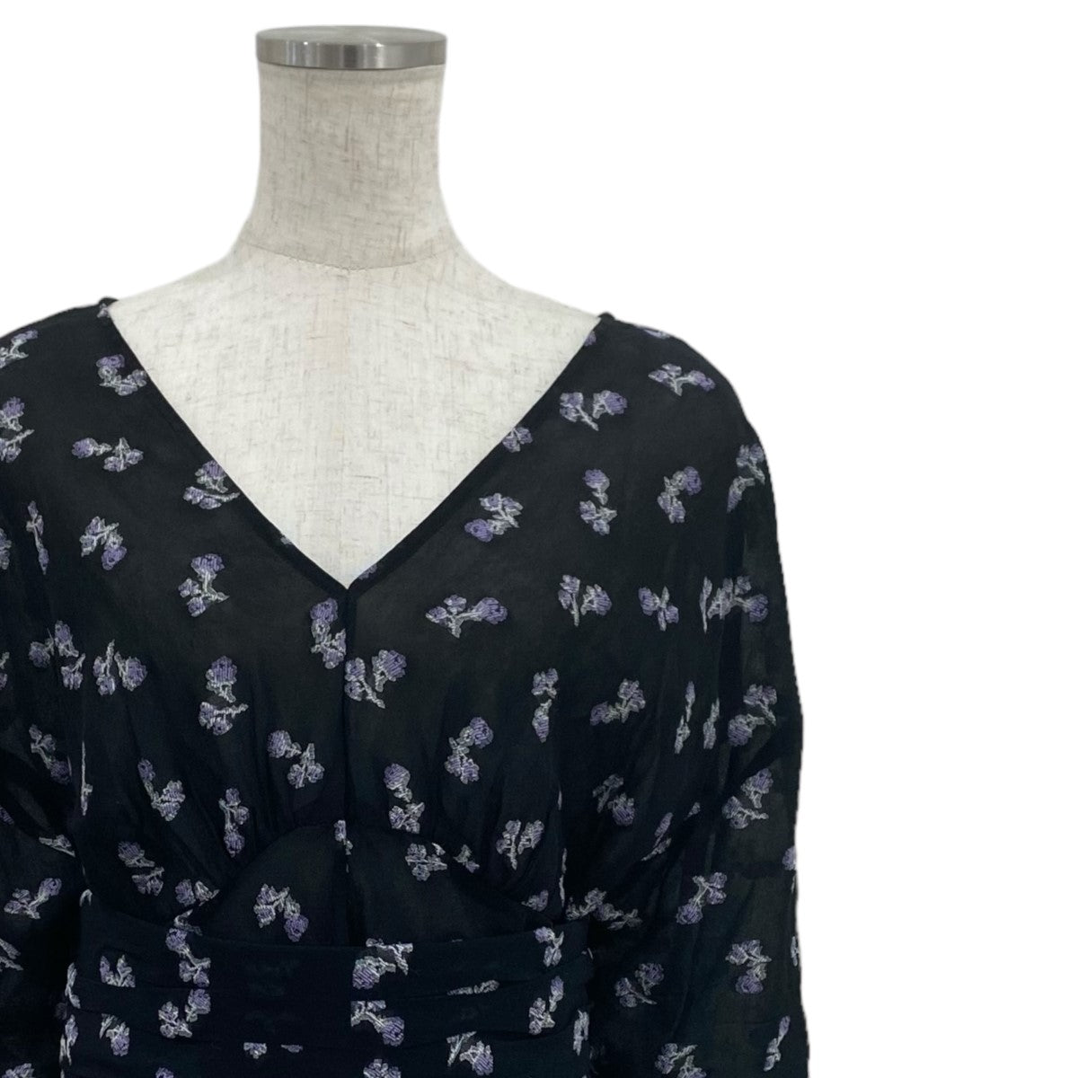 半袖ブラウス Flower Tops