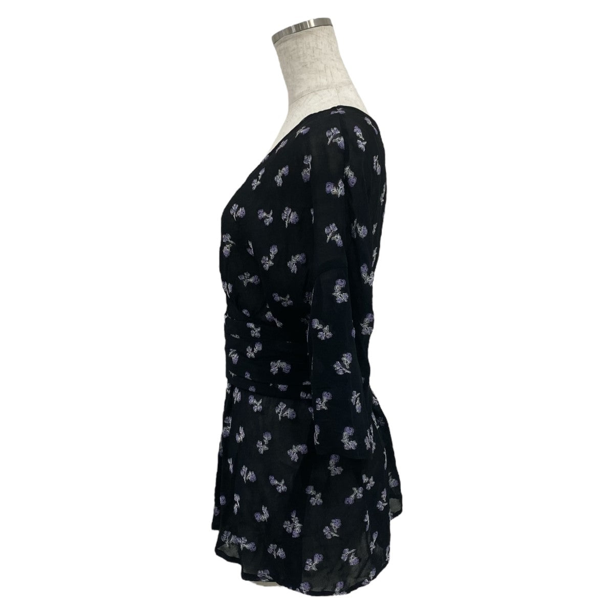 半袖ブラウス Flower Tops