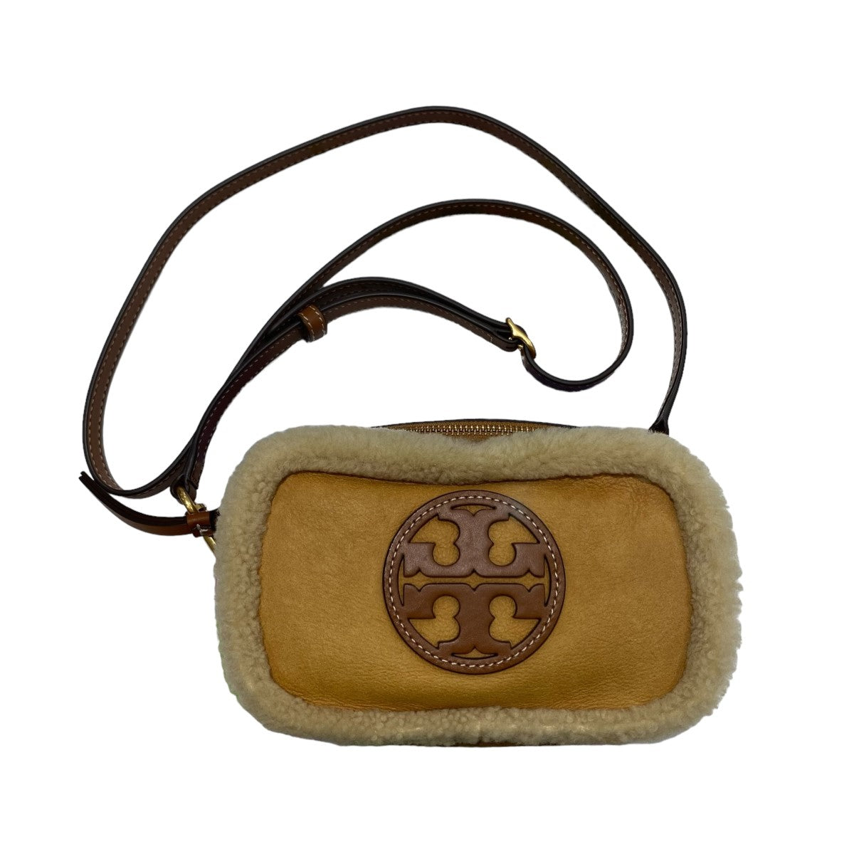 TORY BURCH(トリーバーチ) ムートン ショルダーバッグ 10010887 ブラウン｜【公式】カインドオルオンライン  ブランド古着・中古通販【kindal】