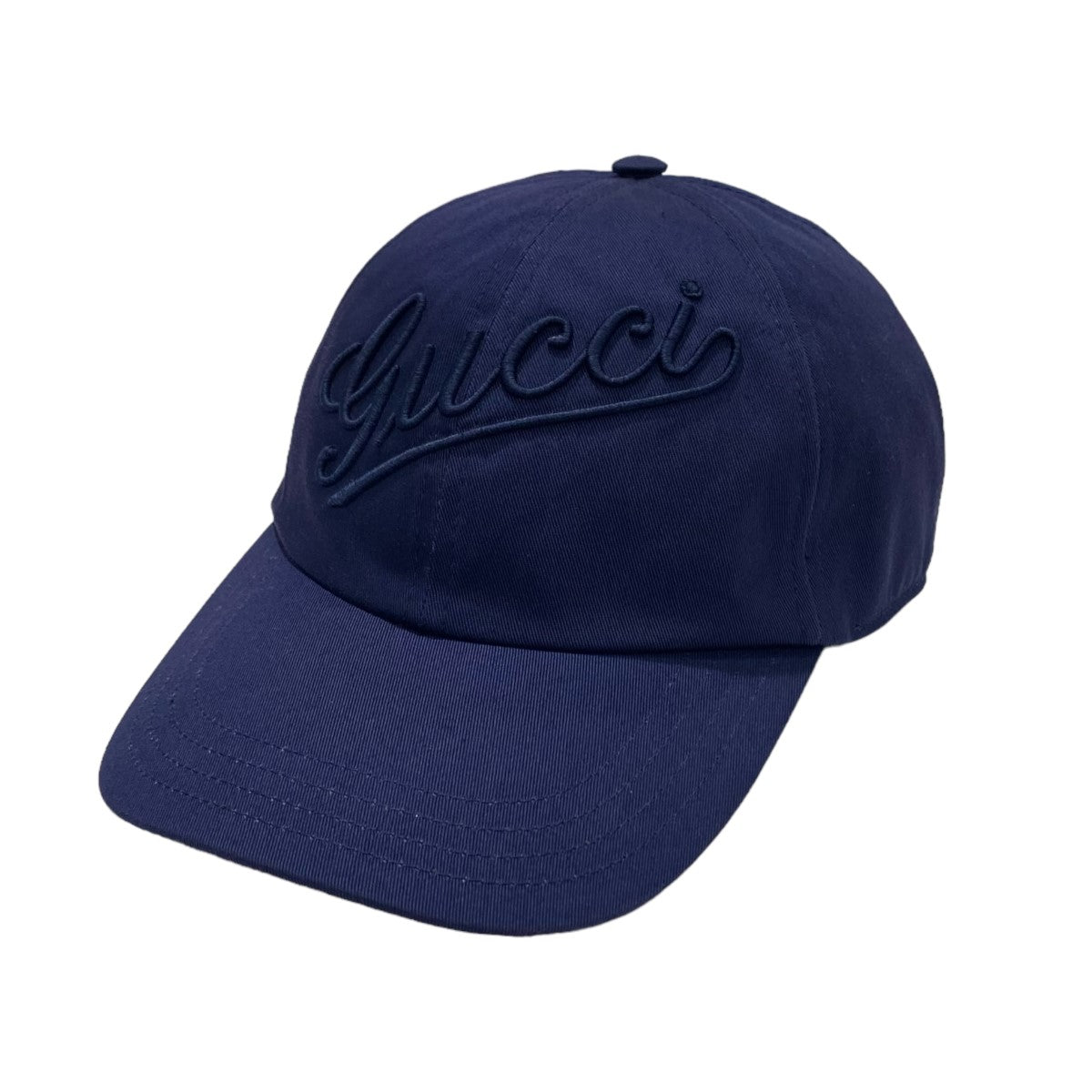 GUCCI(グッチ) 24AW エンブロイダリー付き コットン ベースボール 
