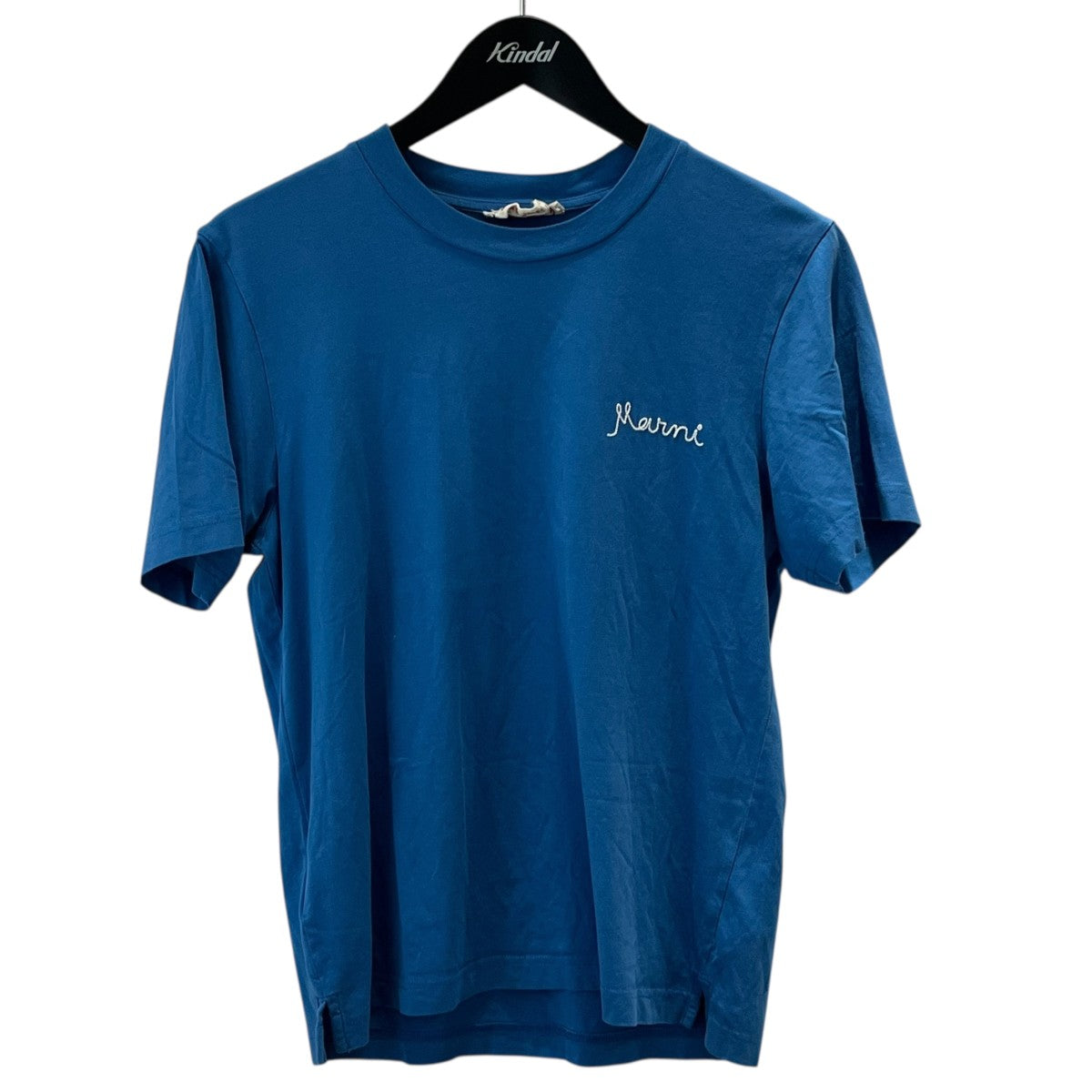 MARNI(マルニ) ロゴ刺繍Tシャツ THJE0211X5 THJE0211X5 ブルー