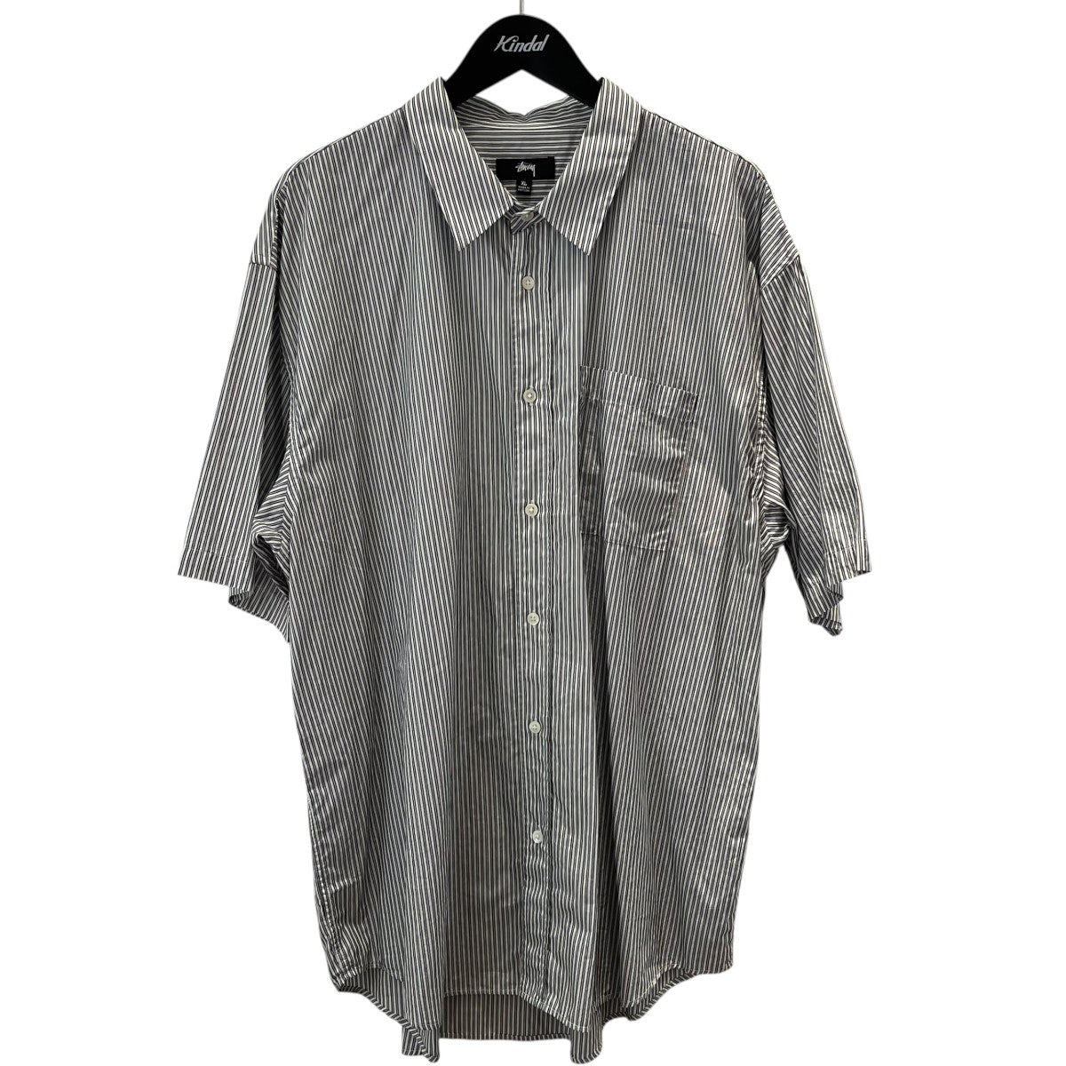 STUSSY ストライプゲームシャツセットアップ　ステューシーoldstussy STUSSY ストライプゲームシャツセットアップ ステューシー