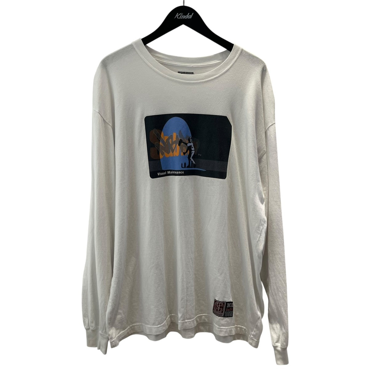 NEIGHBORHOOD×SUBWARE プリント柄ロンT 古着・中古-1枚目のアイテム画像