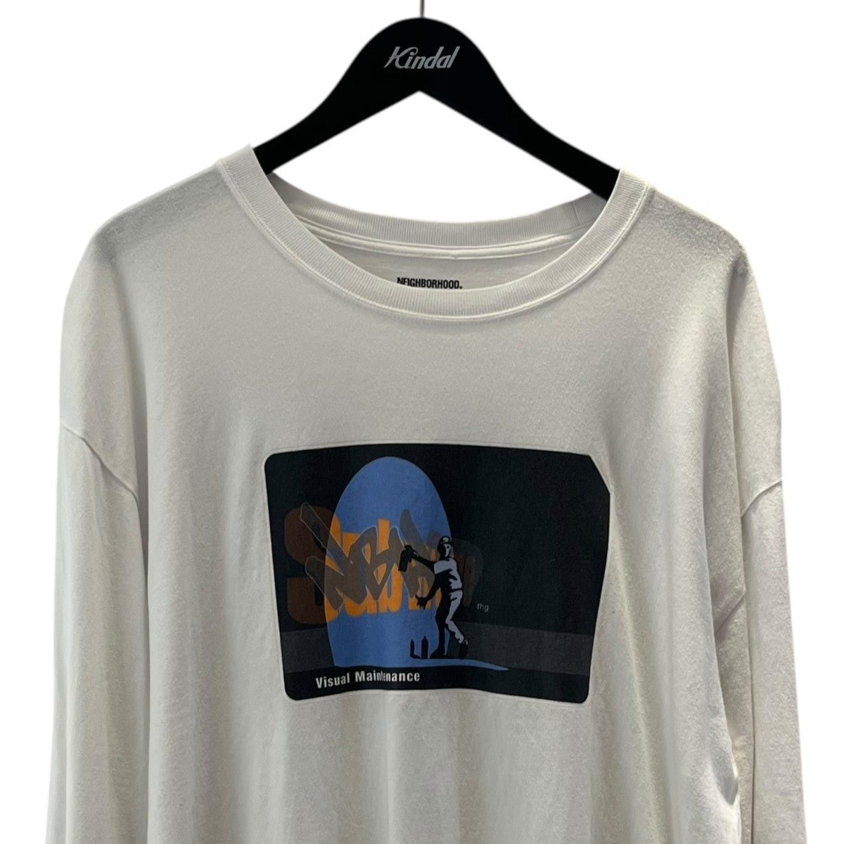 NEIGHBORHOOD×SUBWARE プリント柄ロンT 古着・中古-3枚目のアイテム画像