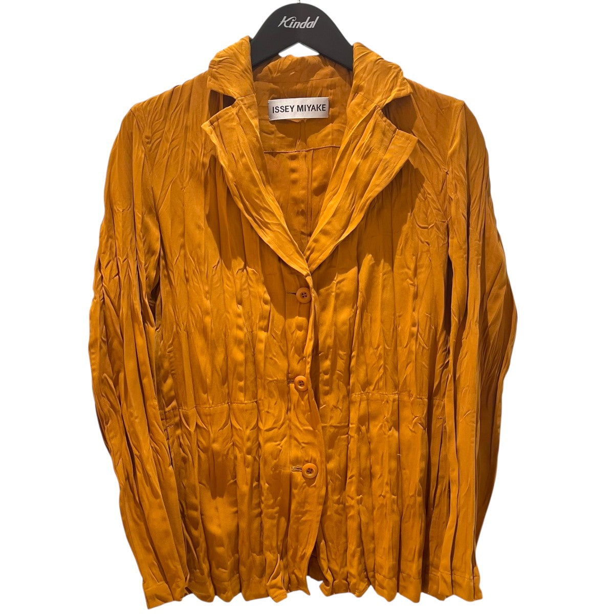 ISSEY MIYAKE(イッセイミヤケ) プリーツ加工テーラードジャケット 