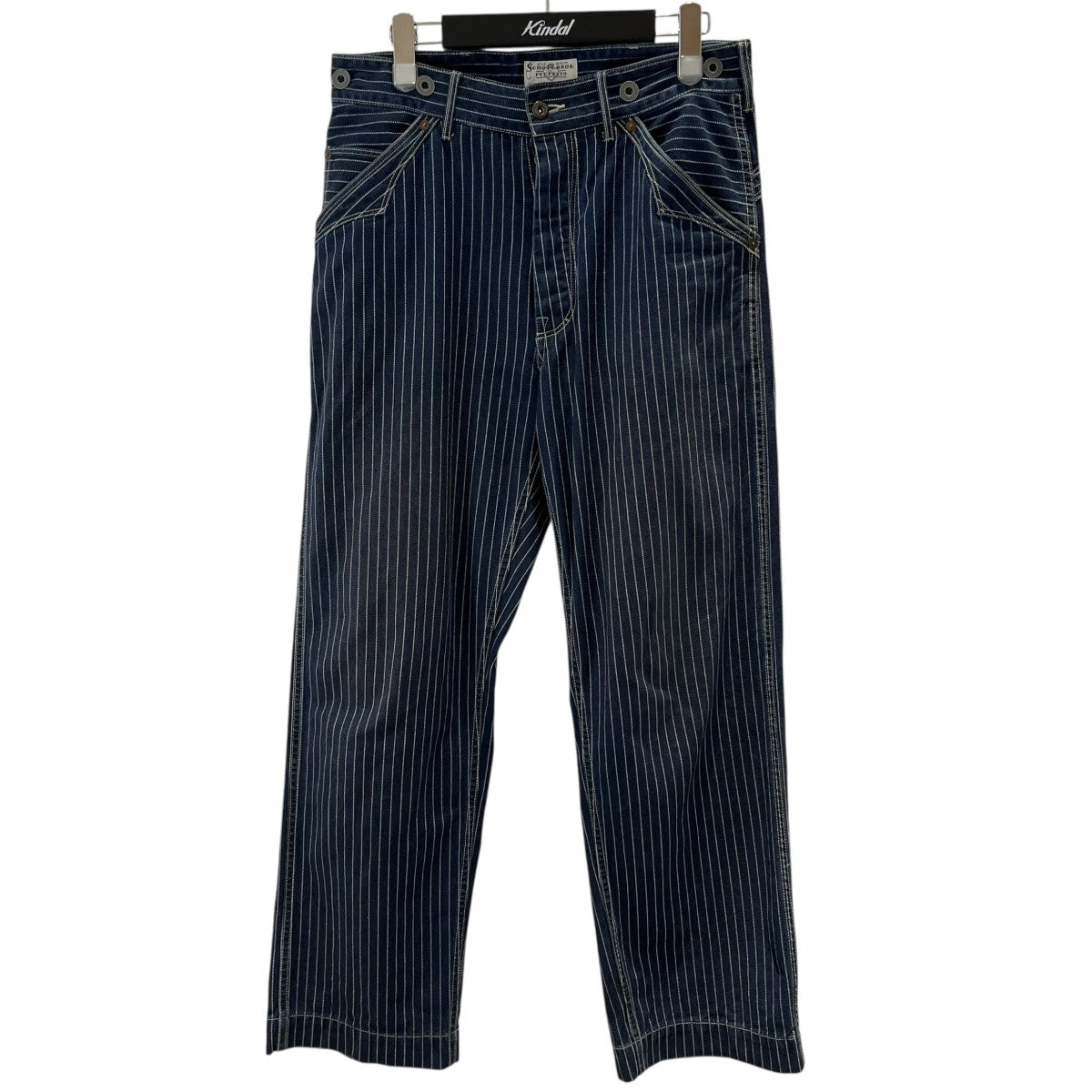 schott ストライプパンツ 34インチ Schott N.Y.C パンツ Schott/ショット/STRIPE FRISCO PANTS