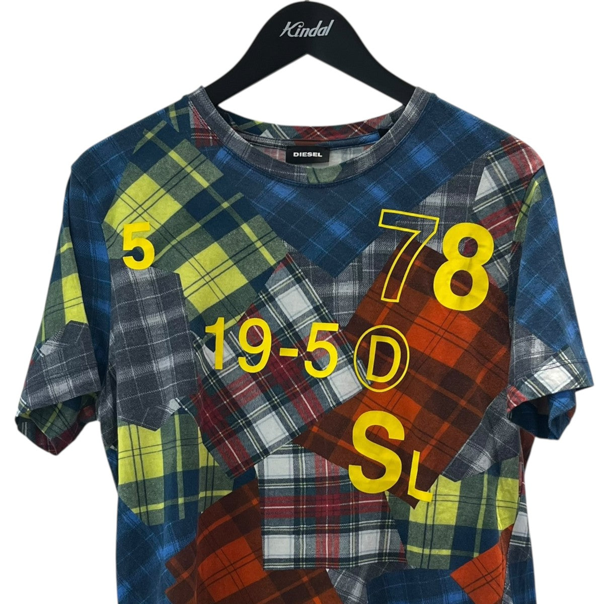 チェックTシャツ