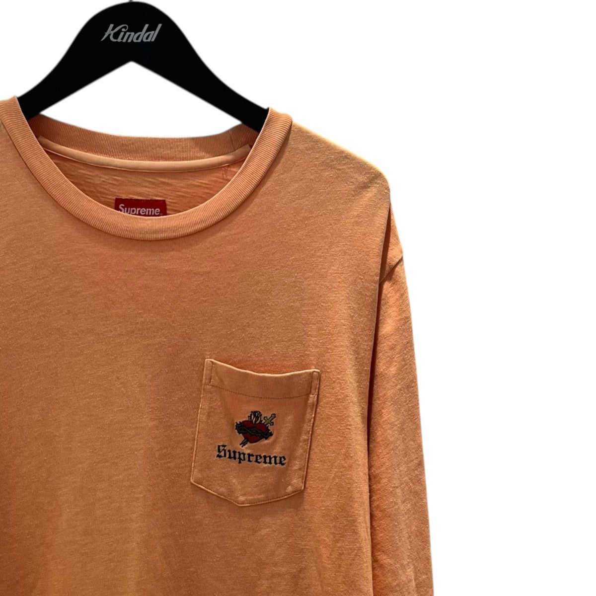 Supreme ワンポイント刺繍ロングカットソー 古着・中古-3枚目のアイテム画像