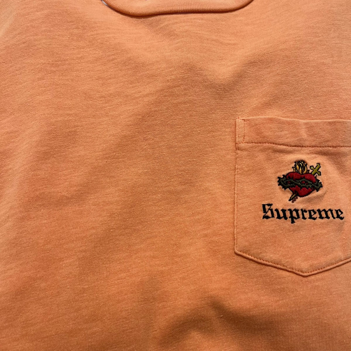 Supreme ワンポイント刺繍ロングカットソー 古着・中古-5枚目のアイテム画像