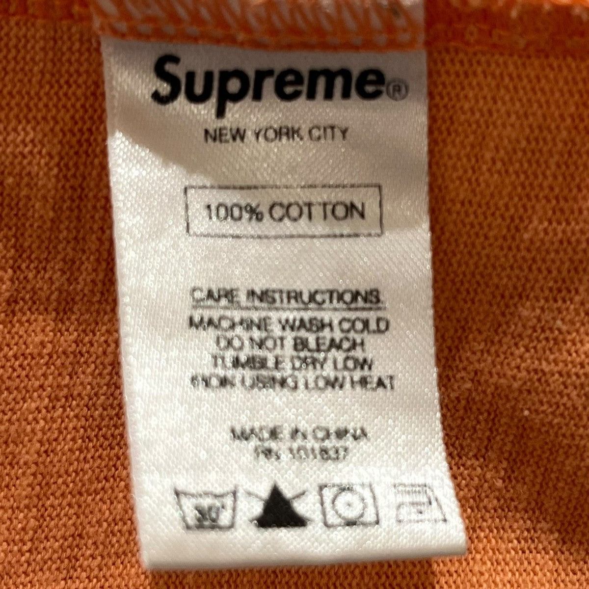Supreme ワンポイント刺繍ロングカットソー 古着・中古-8枚目のアイテム画像