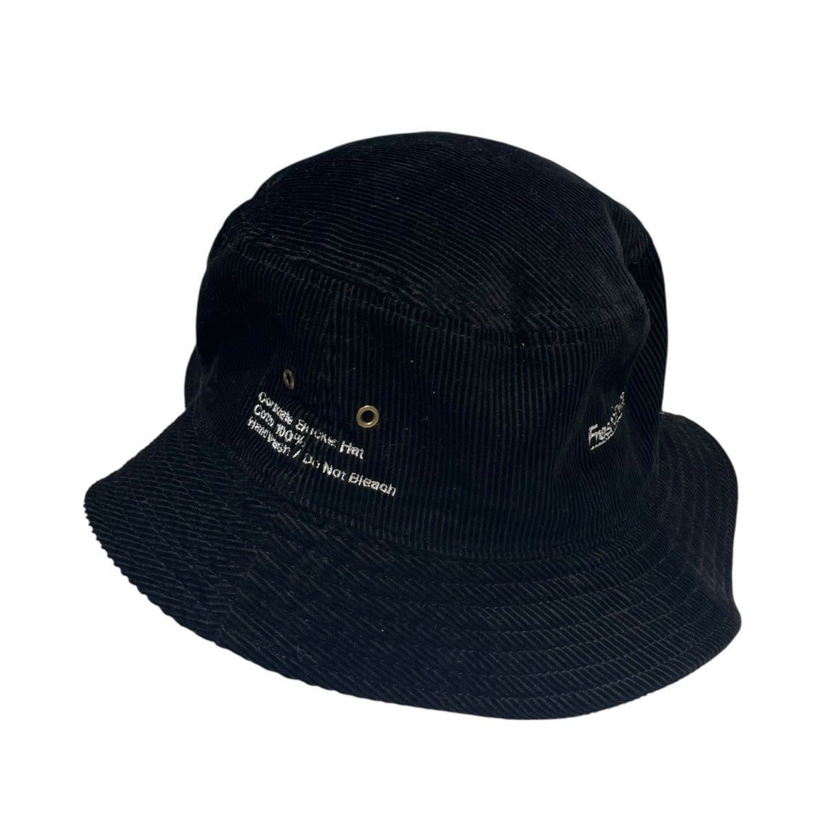 【新品】FreshService コーデュロイバケットハット NEWHATTAN×FreshService コーデュロイバケットハット ブラック サイズ