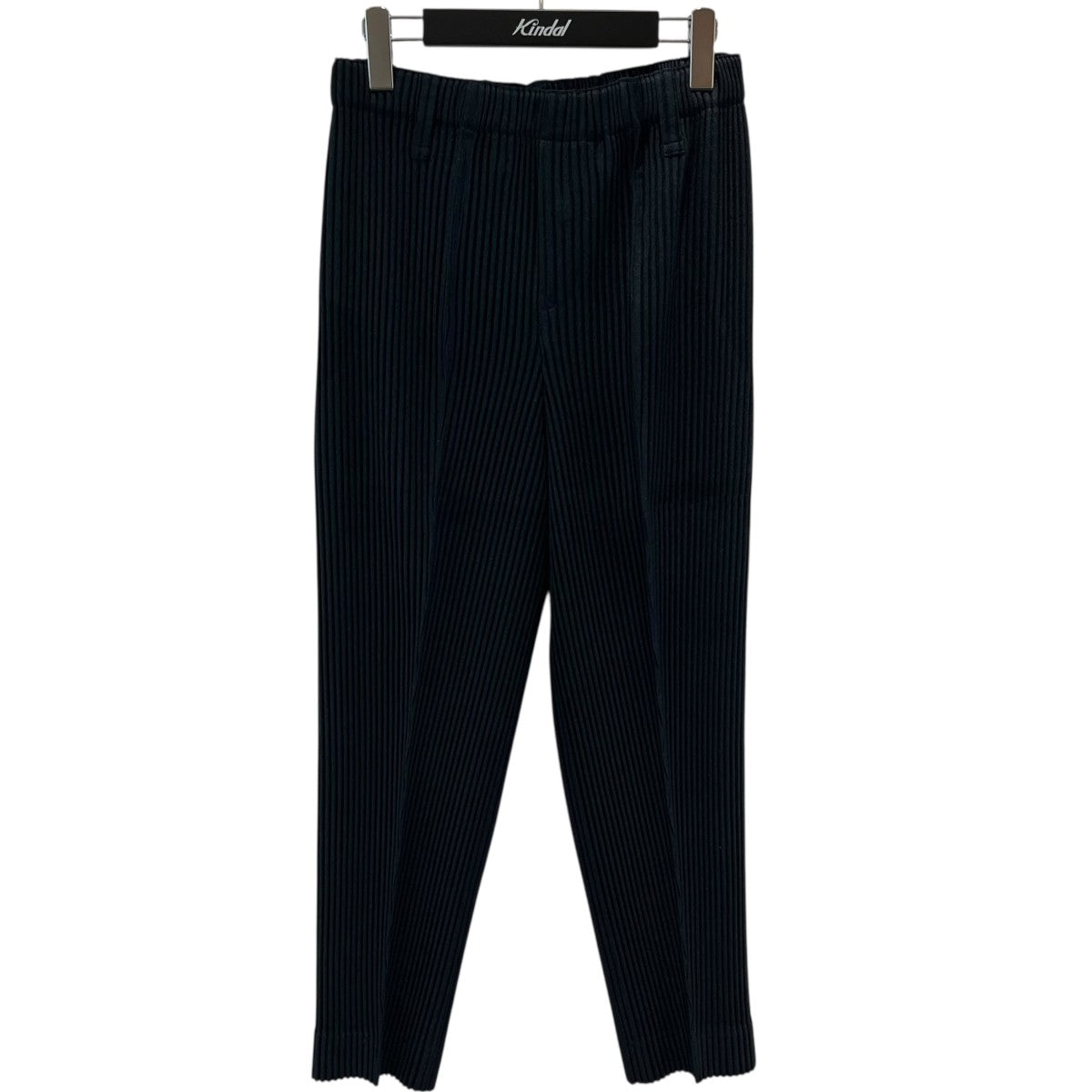 HOMME PLISSÉ プリーツパンツ 黒HP31JF113 サイズ2 HOMME PLISSE ISSEY MIYAKE 【値下げ】HOMME 裾プリーツパンツ