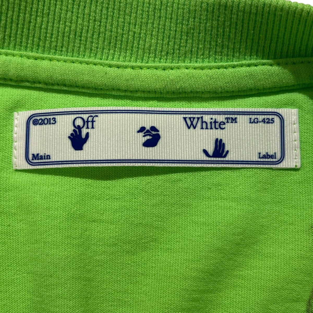 OFFWHITE ペイントロゴ半袖TシャツOMAA027G20JER034 古着・中古-5枚目のアイテム画像