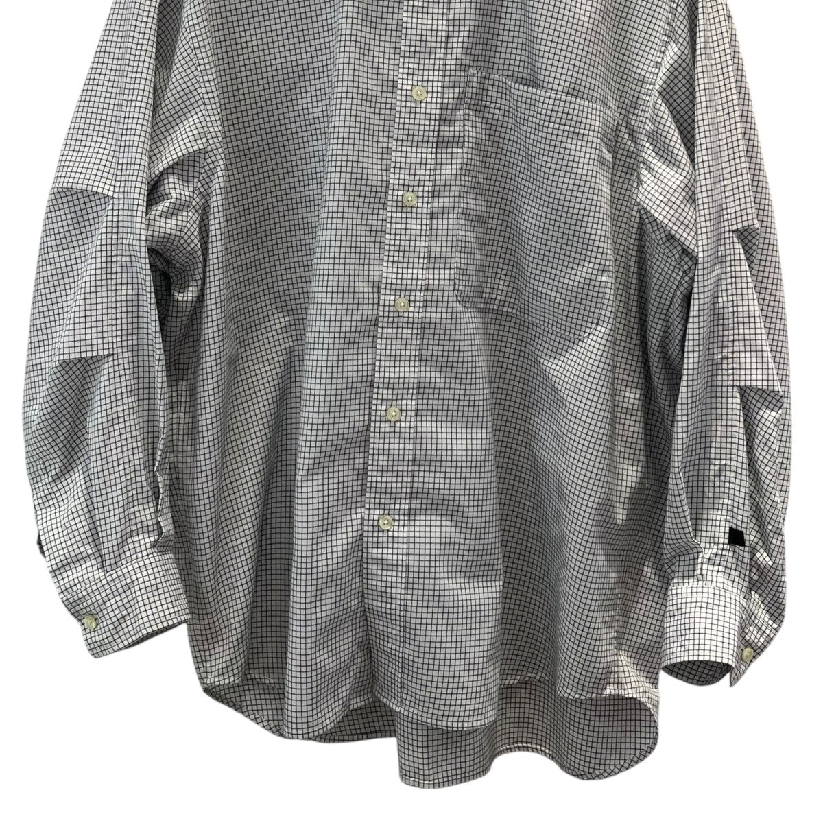 チェックシャツTECH REGULAR COLLAR SHIRT L/S GRAPH PLAID