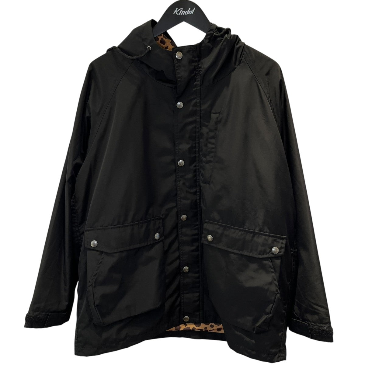 シエラデザイン 裏地レオパード柄 マウンテンパーカー ジャケット ブルゾン M SIERRA DESIGNS(シエラデザインズ) 裏地レオパード柄マウンテン