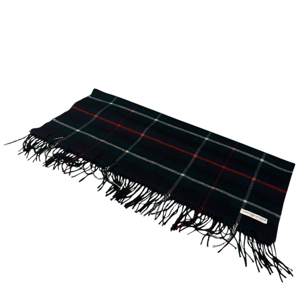 旧タグ チェック大判ストール