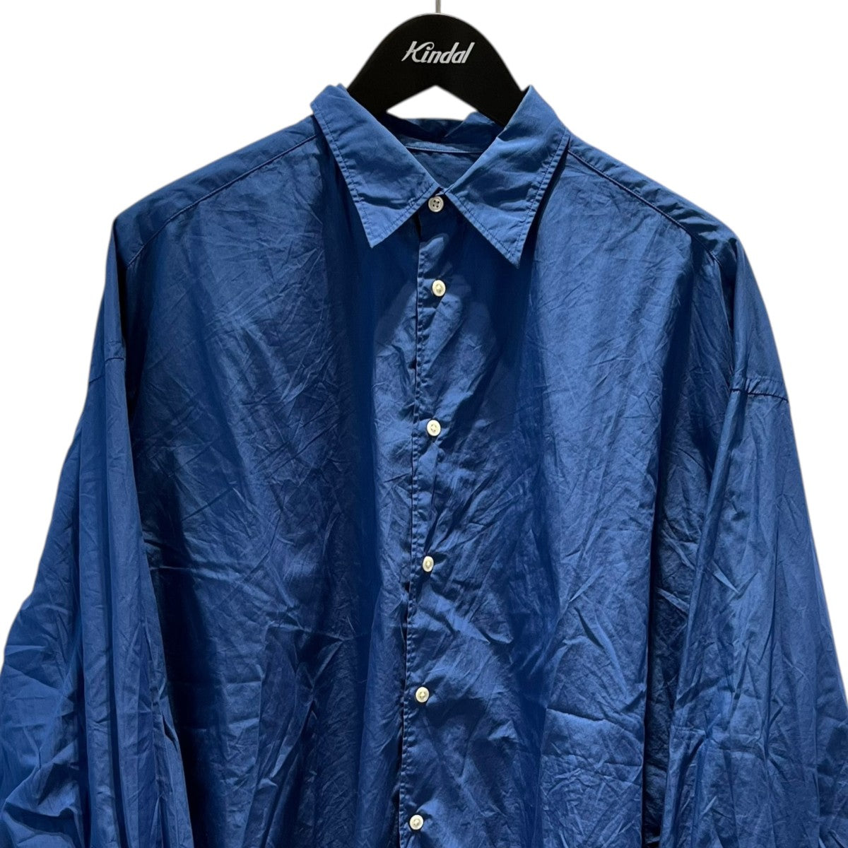 長袖シャツGL231-50086C Oversized Regular Collar Shirt