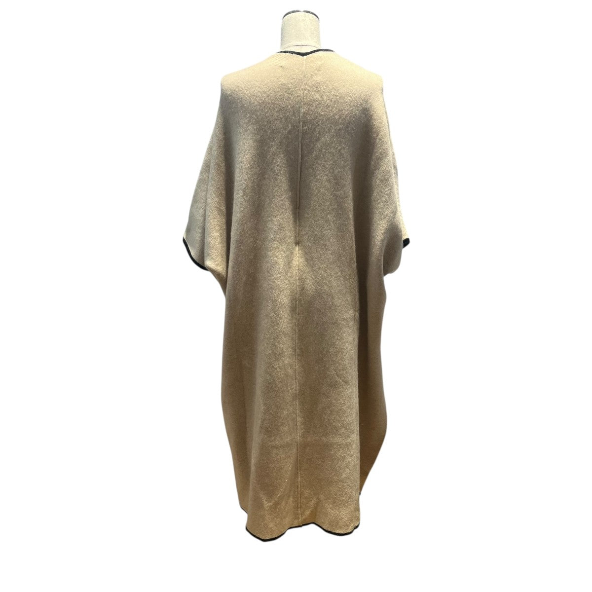 ガウンコート ダブルフェイスニットガウン12020509