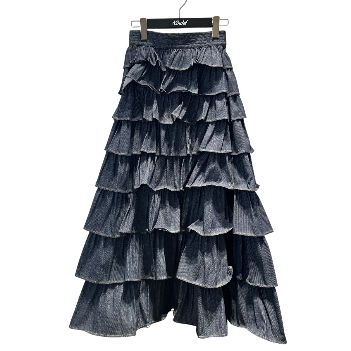 ダブルスタンダードクロージング　デニムティアードスカート DOUBLE STANDARD CLOTHING（ダブルスタンダードクロージング） デニム