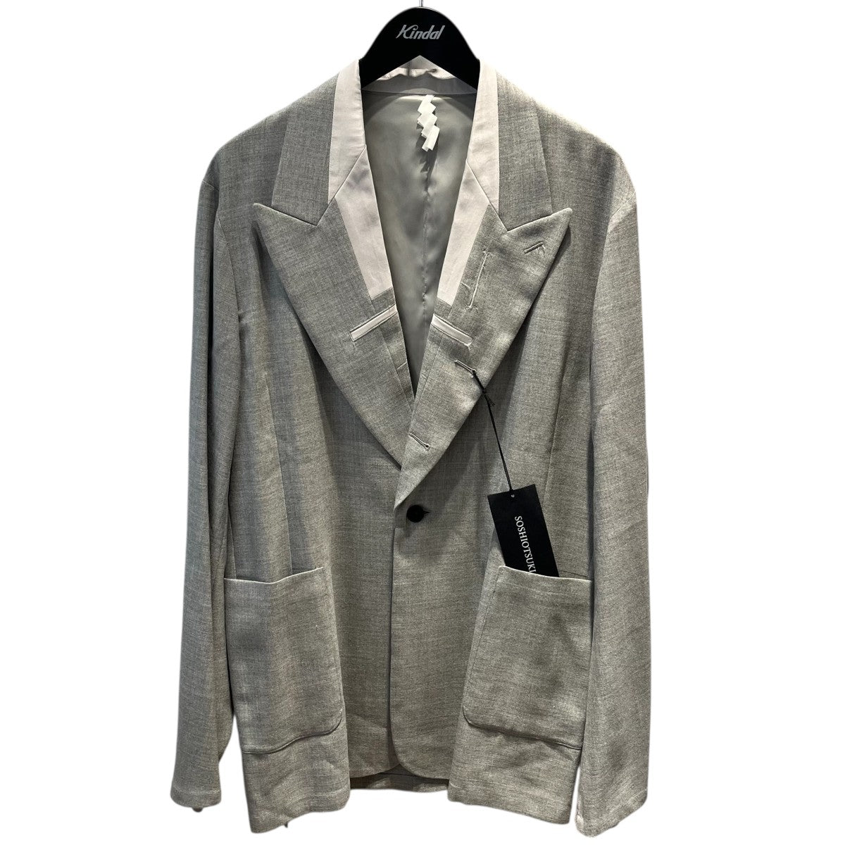 INSIDE LAPEL JACKETテーラードジャケットS23SS08JKT-W