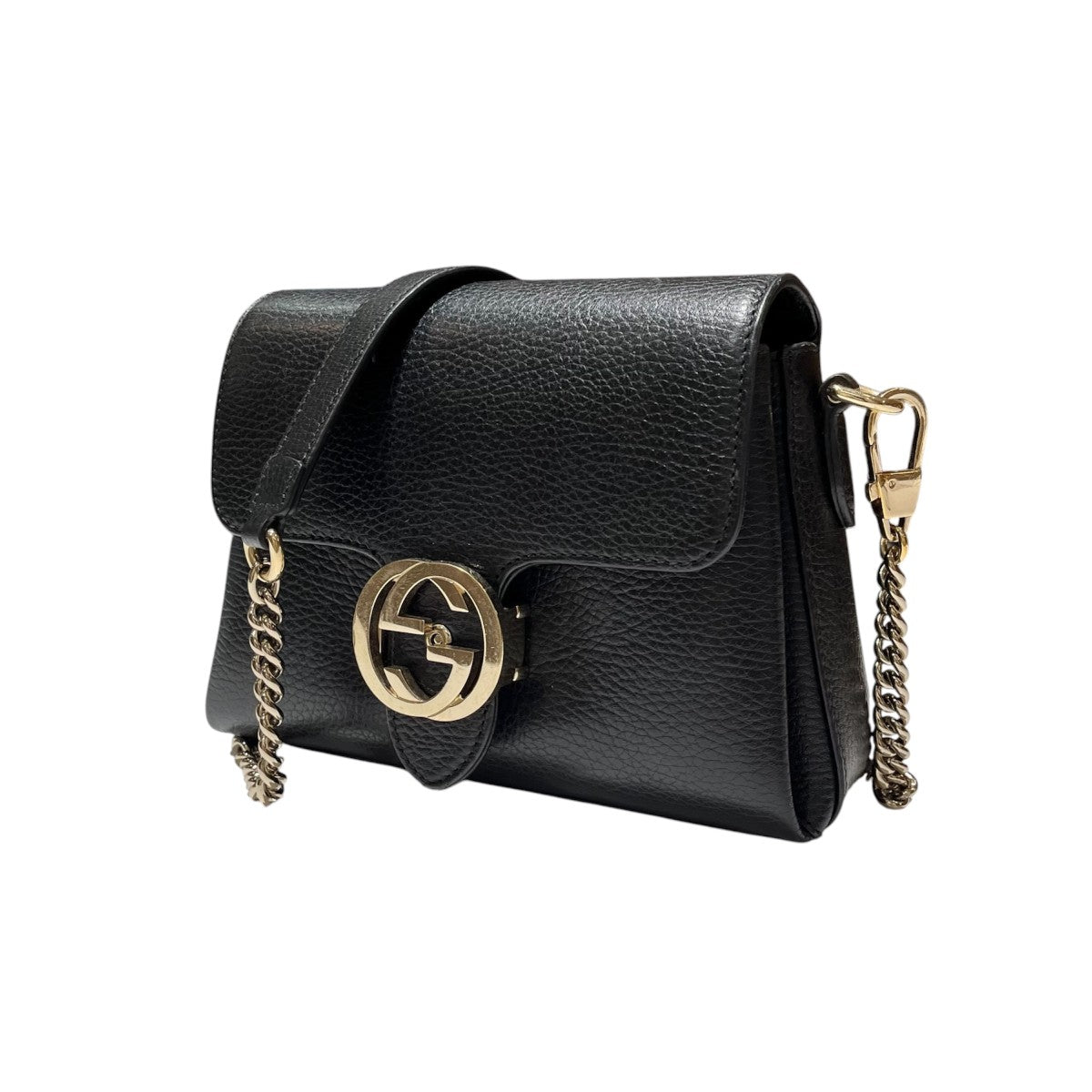 GUCCI(グッチ) インターロッキングG チェーンショルダーバッグ 607720 