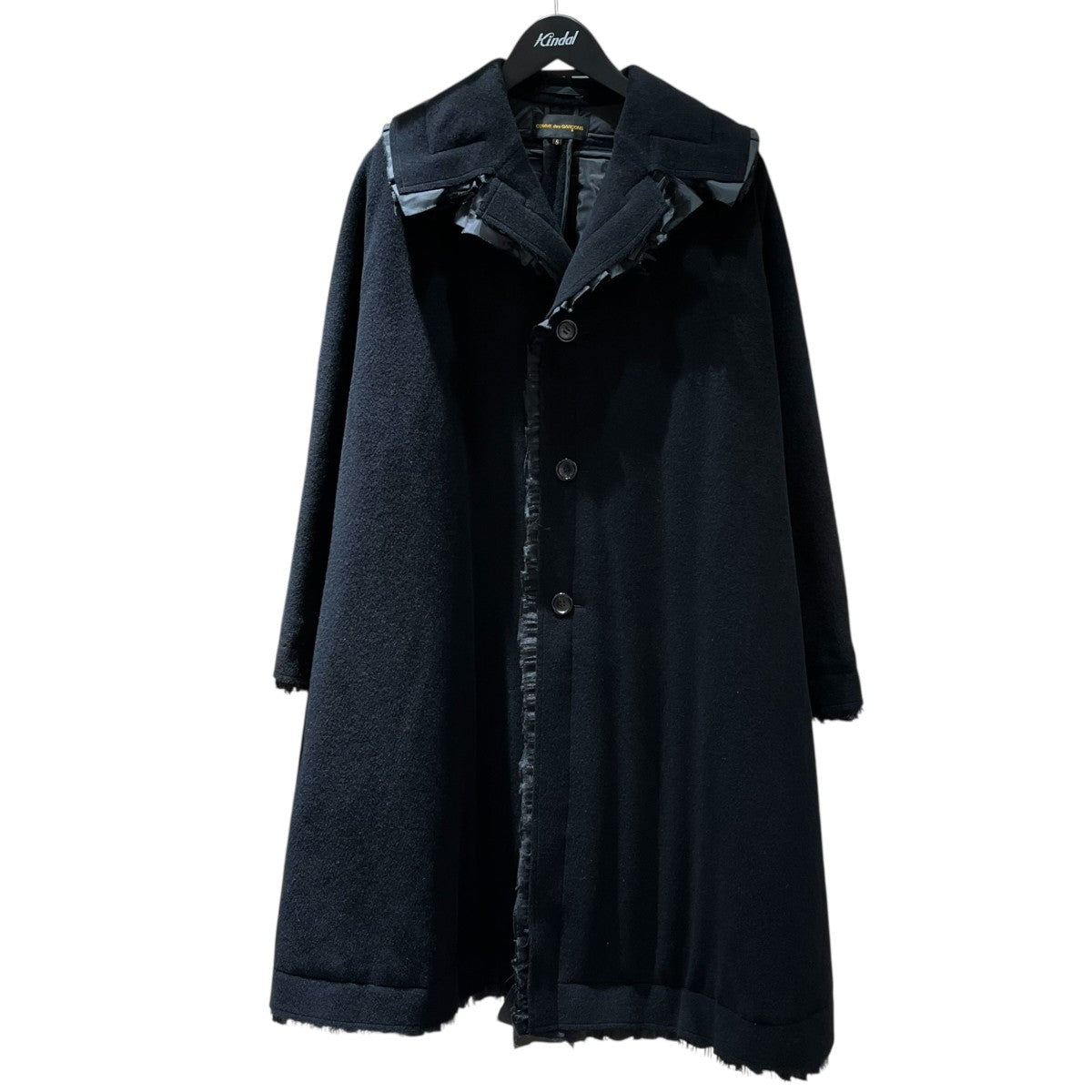 COMME des GARCONS(コムデギャルソン) AD2018フリルデザイン中綿コート COMME des GARCONS(コムデギャルソン) AD2018フリルデザイン中綿コート