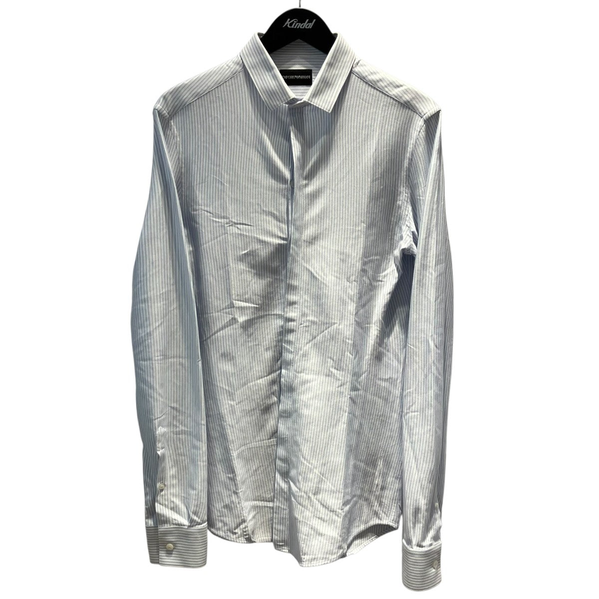 EMPORIO ARMANI(エンポリオアルマーニ) ストライプ長袖シャツ51CC2T