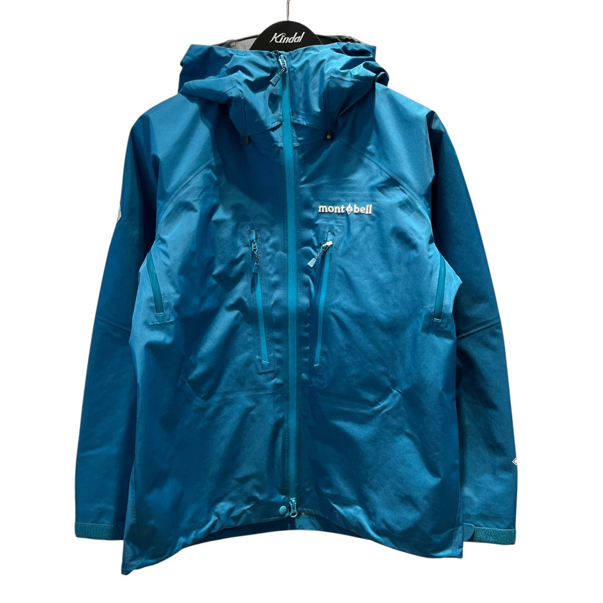 【中古・未使用品】モンベル ディナリパーカ L ターコイズ 1102574 レディース mont-bell 軽量 登山 高強度モデル GORE-TEX mont-bell(モンベル) マウンテンパーカー 1102574 ディナリパーカー